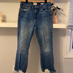 Frame high rise bootcut jeans, size 30 (8/10)